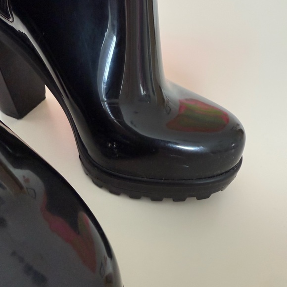 Melissa Glossy Heeled Rain Boots - Picture 5 of 7